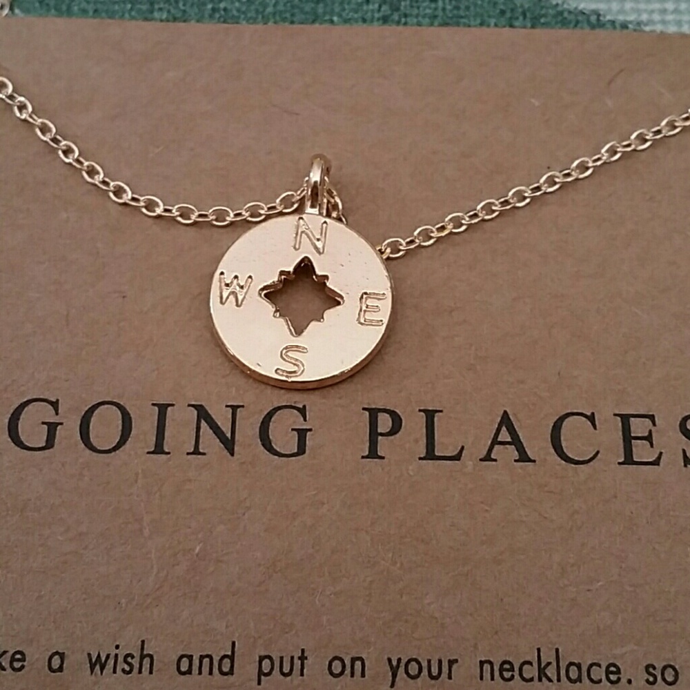 Going Places Necklace NWOT